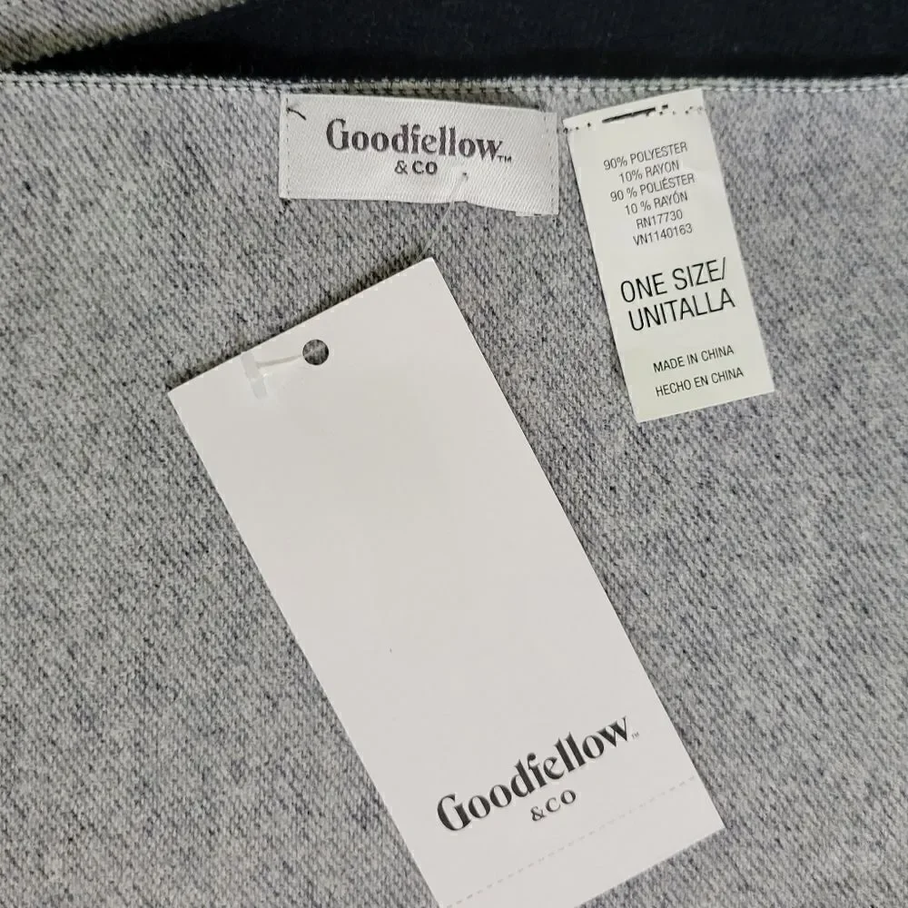 Goodfellow & Co. Men's Navy Reversible Scarf